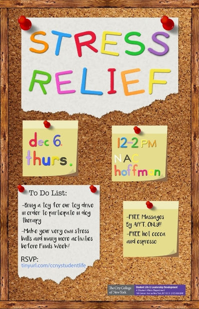 Stress Relief Event 2018 – CCNY Campus Activation