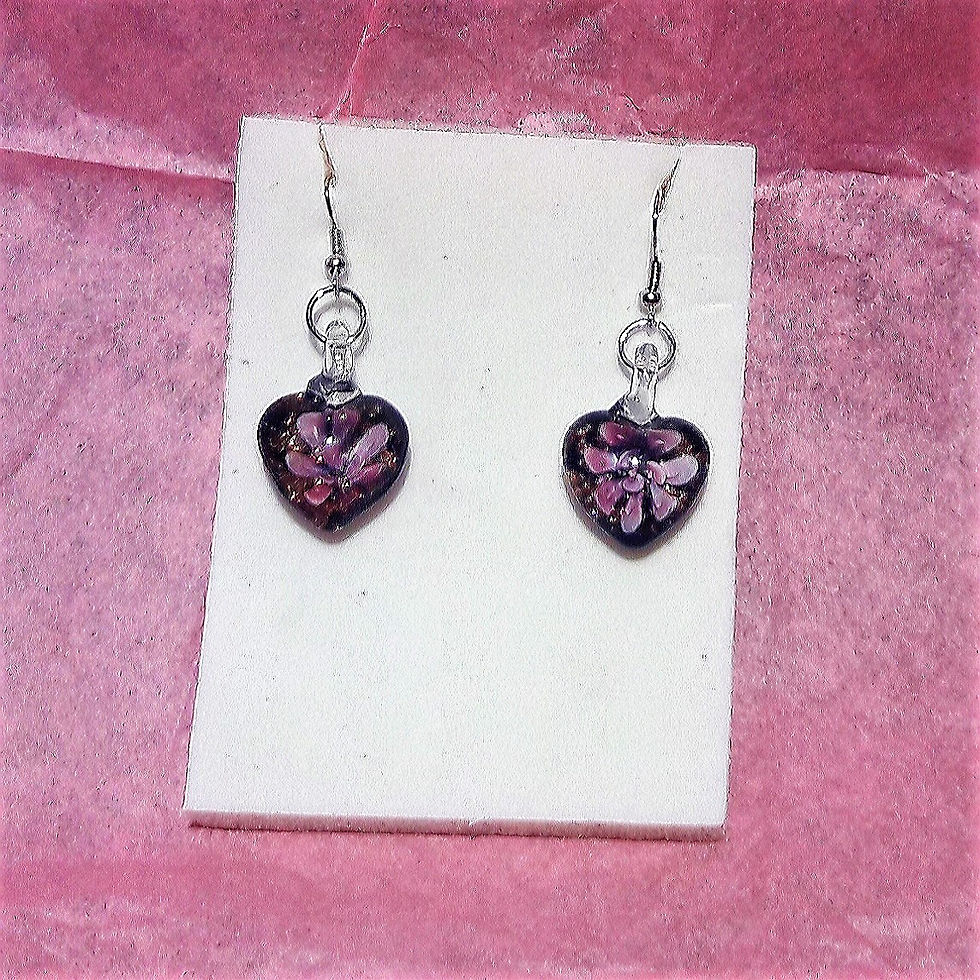 Thumbnail: Pink Heart earings