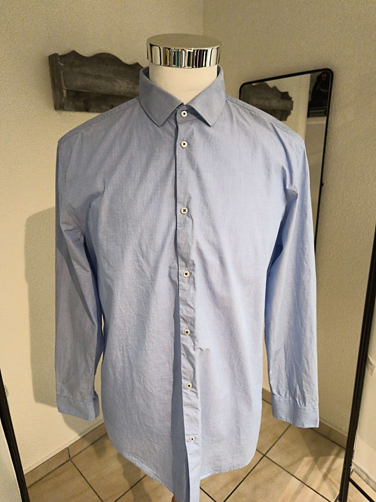Hellblaues Esprit Hemd Gr.L