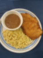 231) Chicken Schnitzel "Jäger" style