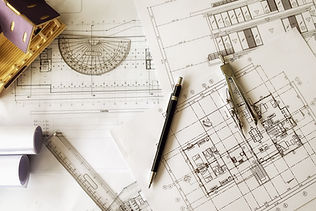 image-of-engineering-objects-on-workplace-top-view-construction-concept-engineering-tools-