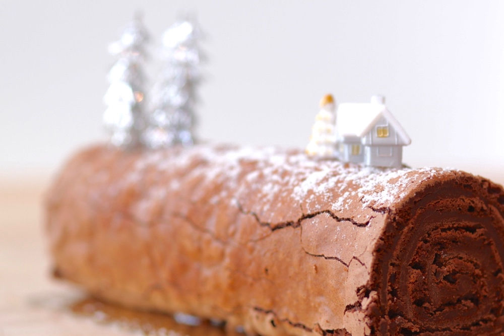 Traditional Chocolate Log 21cm