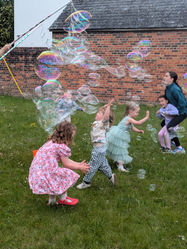 Millions of Bubbles at a Bubble Party