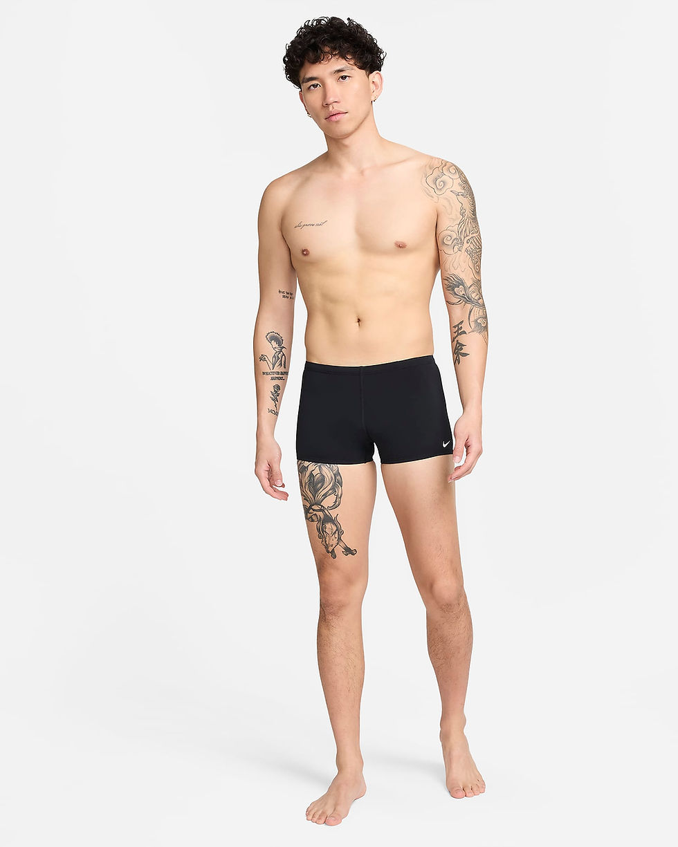 Thumbnail: Nike Swim Men's Square Leg Jammer Swimsuit