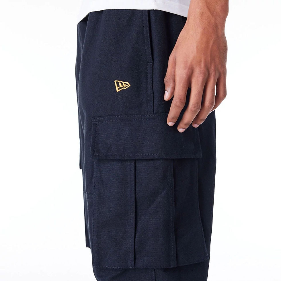 Thumbnail: New Era Black Cargo Trousers