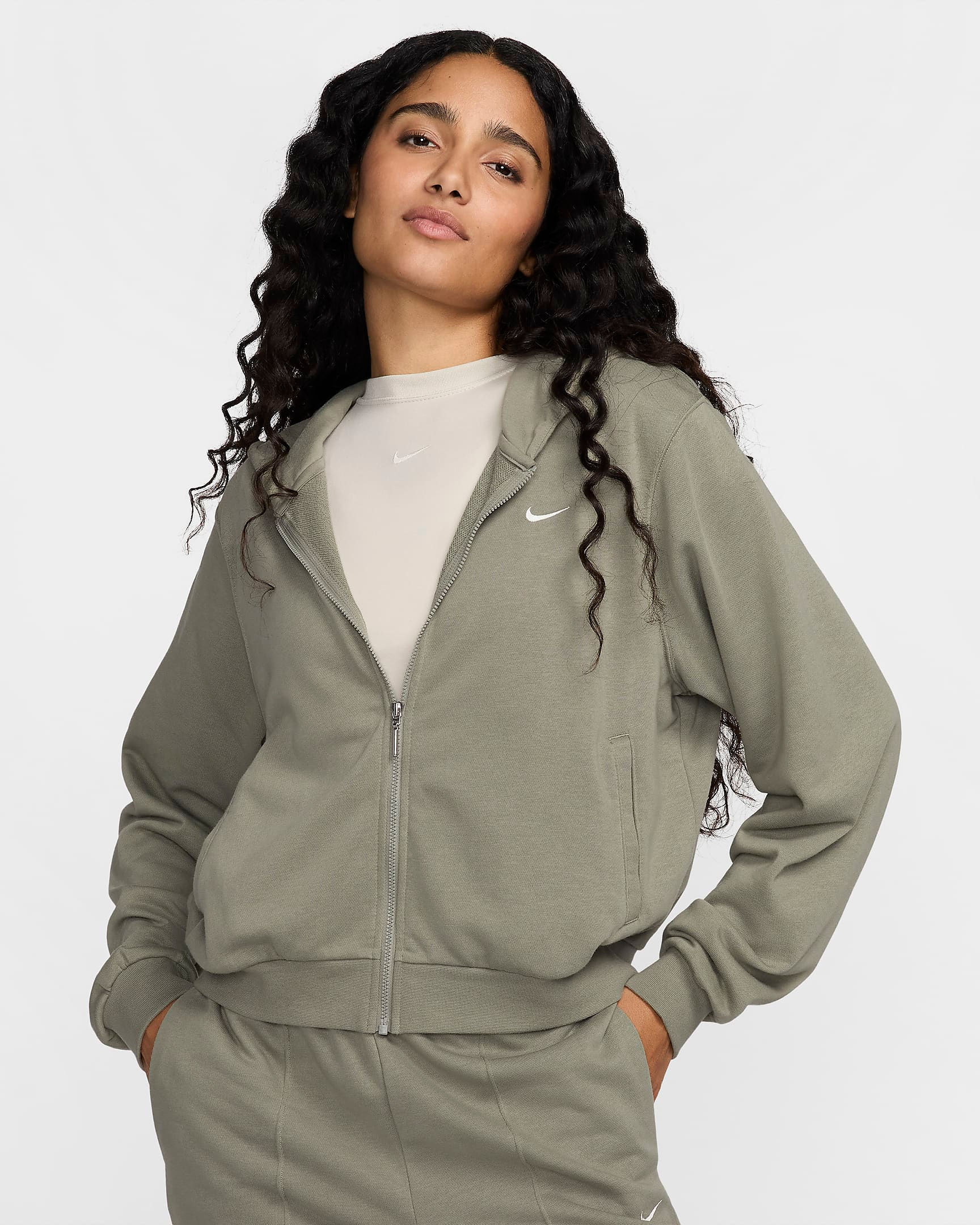 Nike Sportswear Chill Terry Women's Loose Full-Zip French Terry Hoodie