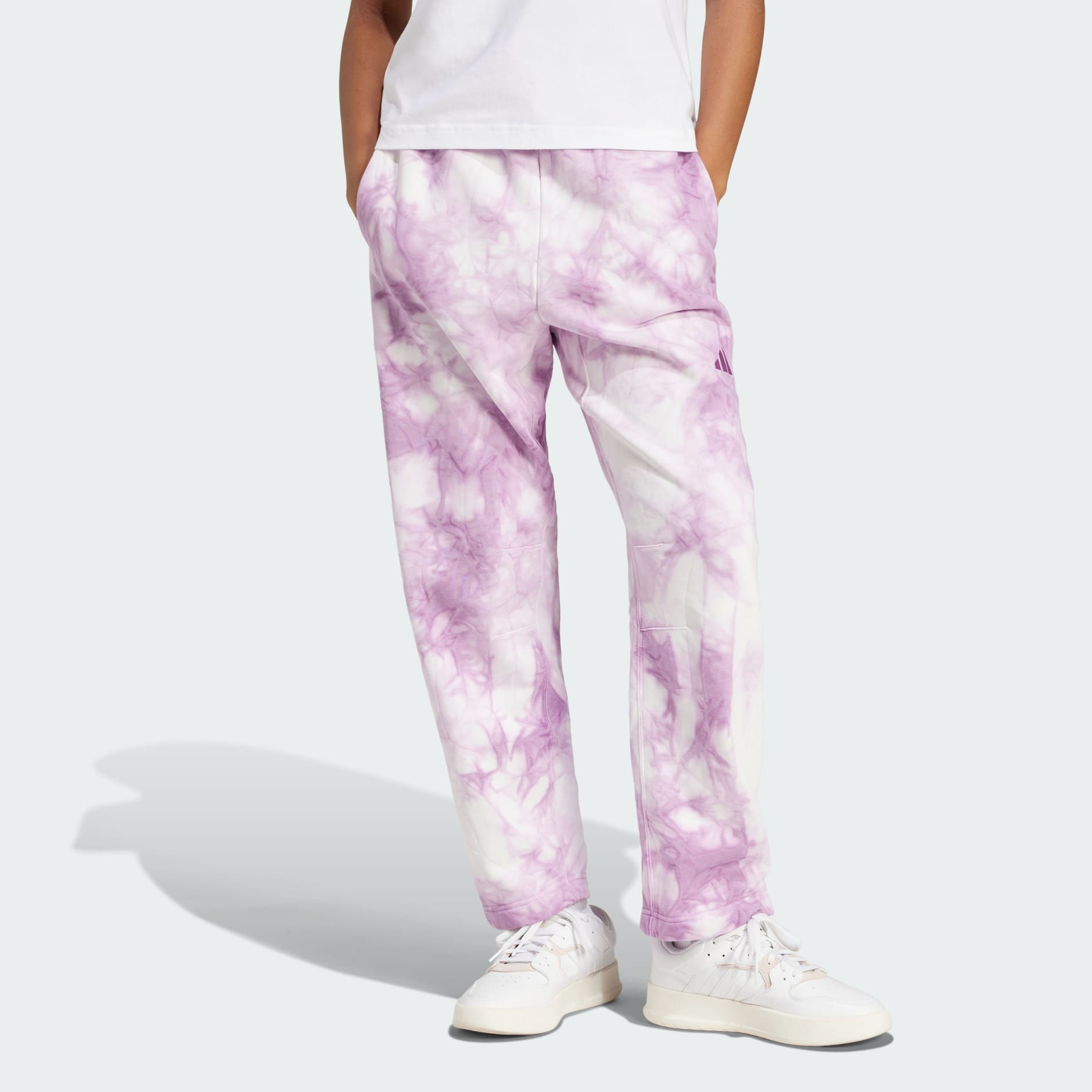 ALL SZN Fleece Tie-Dye Barrel Leg Pants