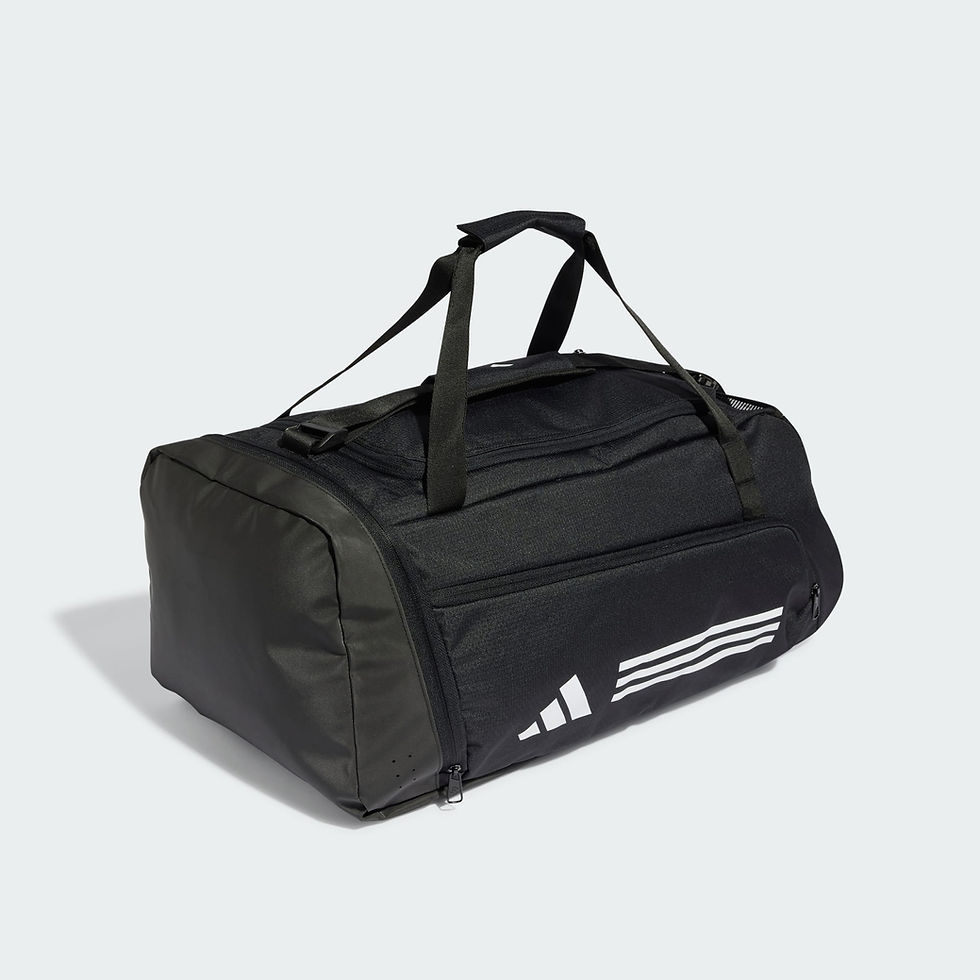 Thumbnail: Gym & Training Essentials 3-Stripes Duffel Bag Medium
