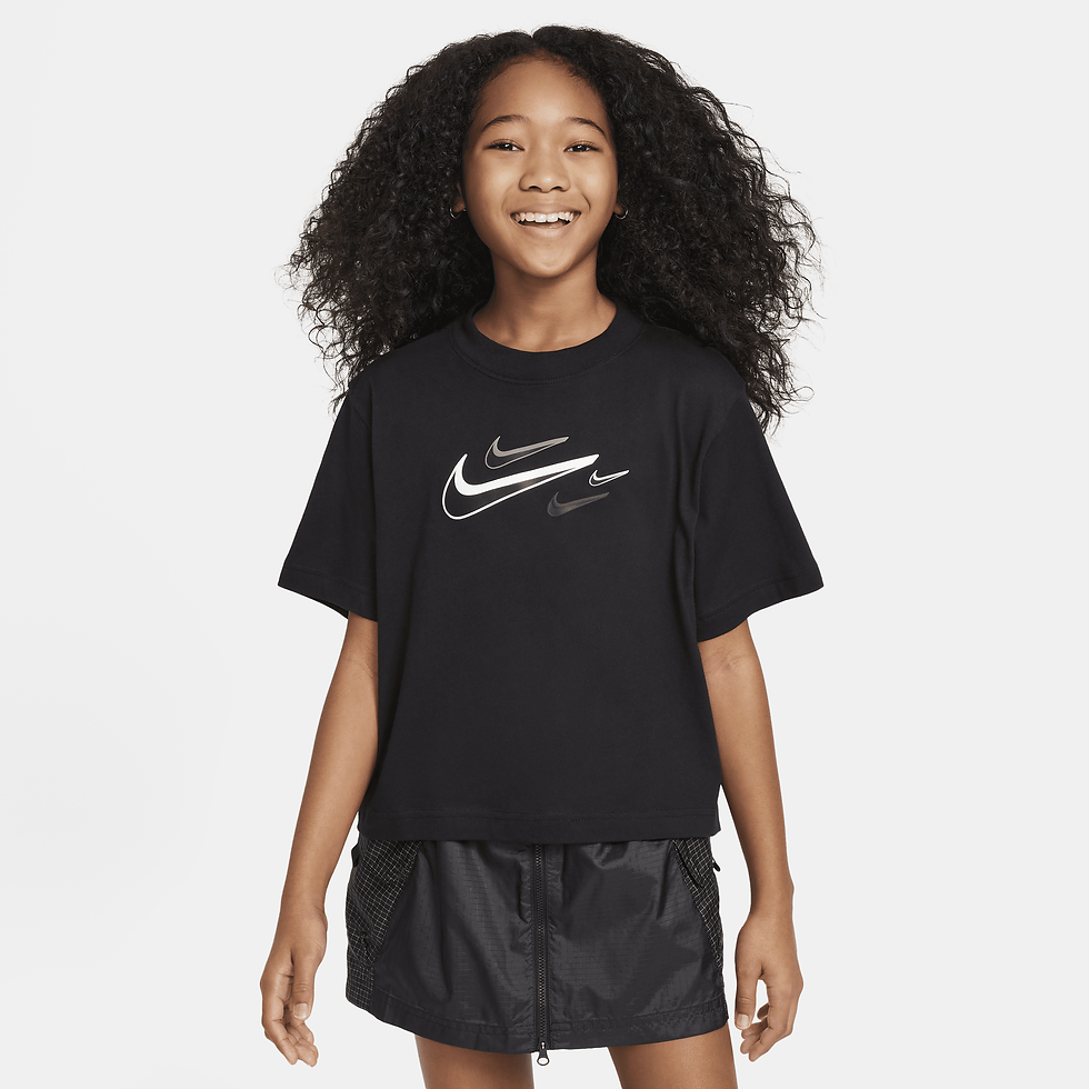 Nike Sportswear Older Kids' (Girls') Boxy T-Shirt