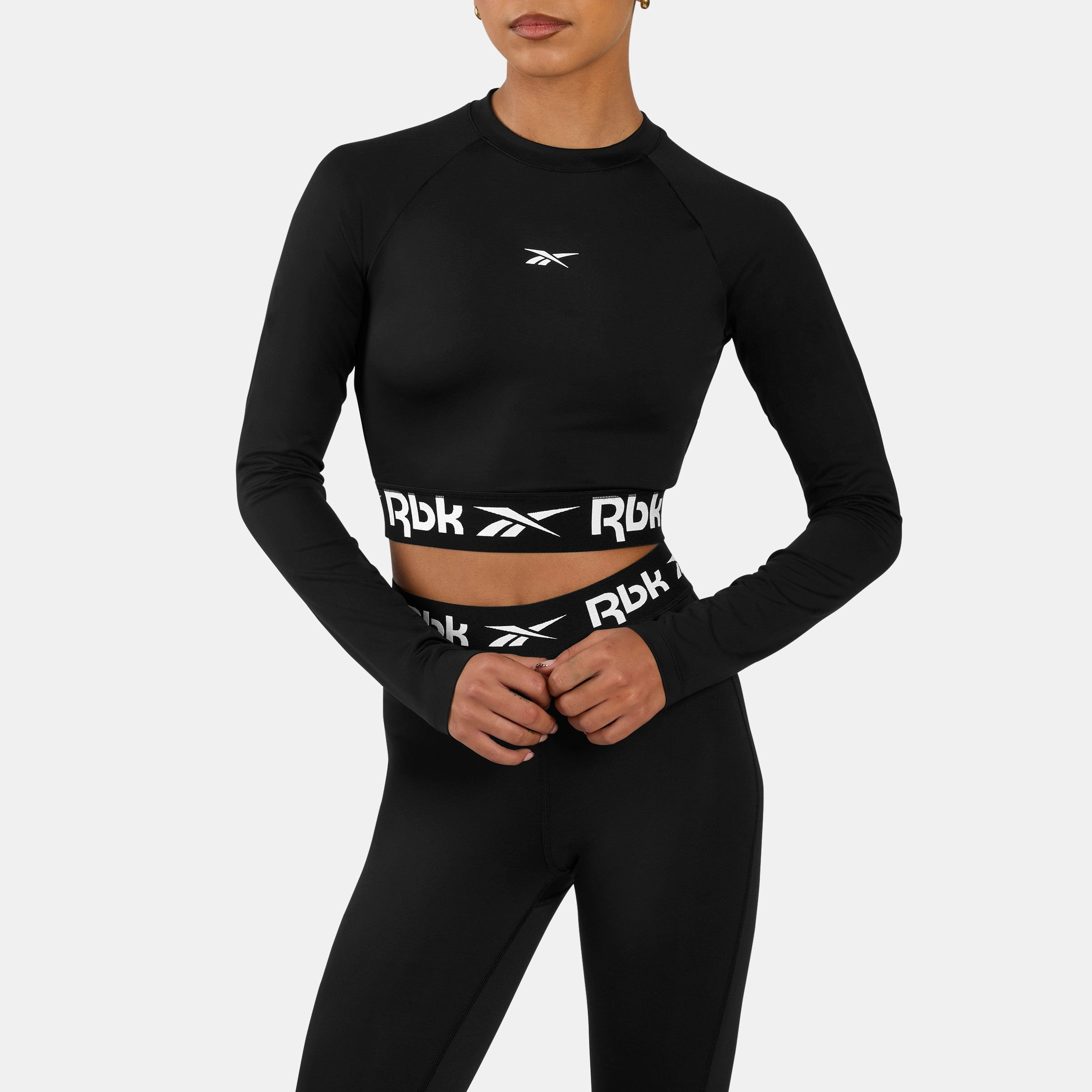 ID Train Cutout Women's Long Sleeve Top