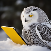 iqmbd3_real_snowy_owl_working_on_an_iPad__yellow_grey_6ee0b07d-20e4-4006-8595-f83f227af786