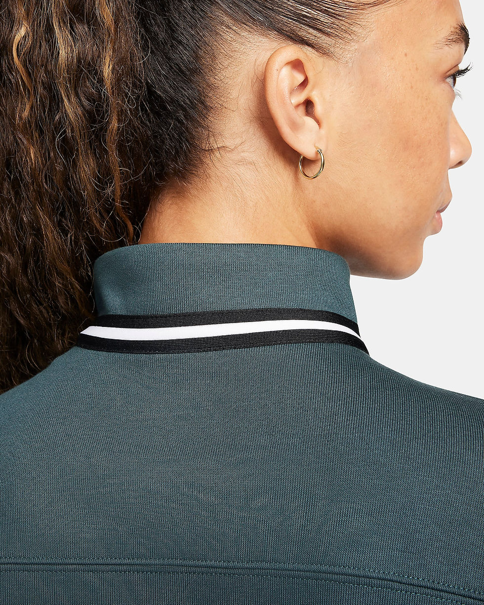 Thumbnail: NikeCourt Dri-FIT Heritage Women's French Terry Tennis Top