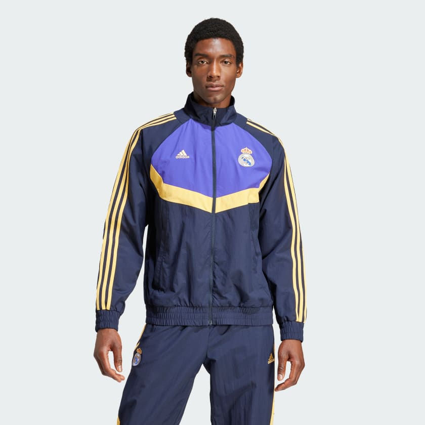 Men's • Soccer REAL MADRID WOVEN TRACK TOP