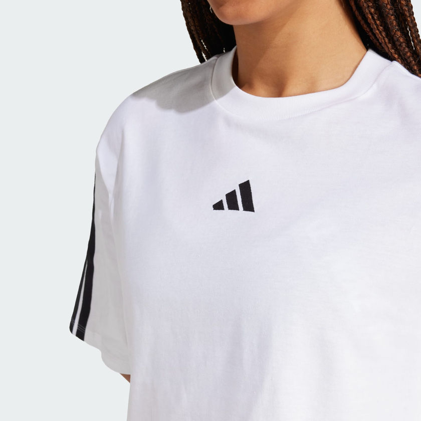 الصورة المصغرة: Women • Sportswear Essentials 3-Stripes Cotton Loose Tee