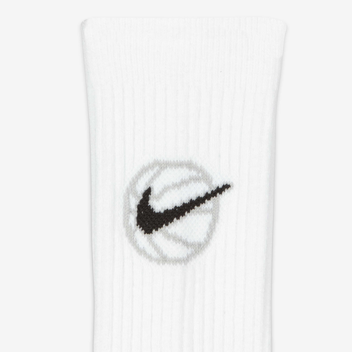 Thumbnail: Nike Everyday Crew Basketball Socks (3 Pairs)