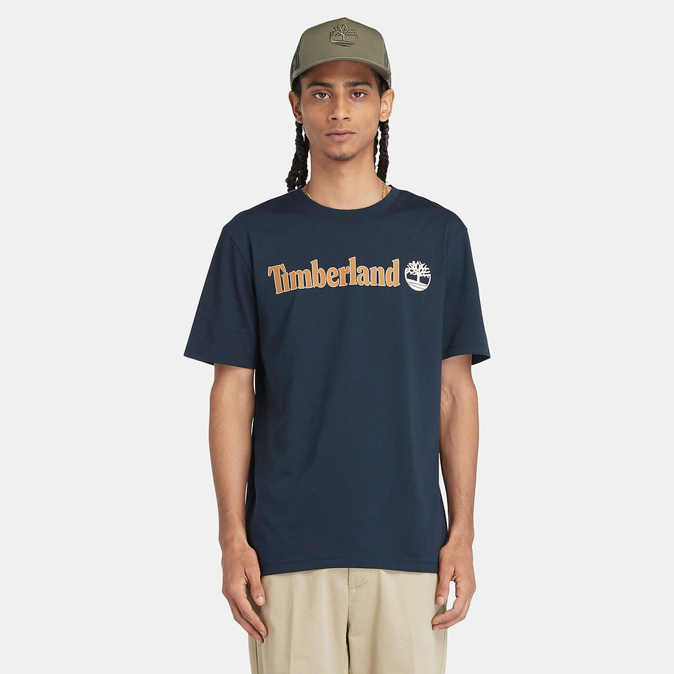 Thumbnail: Timberland Men's Linear Logo T-Shirt