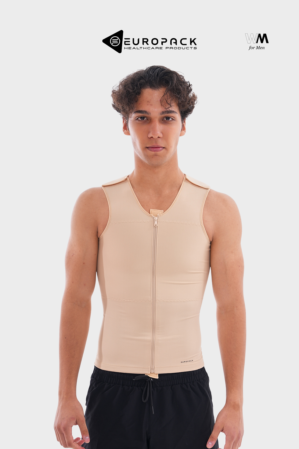 الصورة المصغرة: LP 306 Post - Surgical Compression Vest Male With Zipper