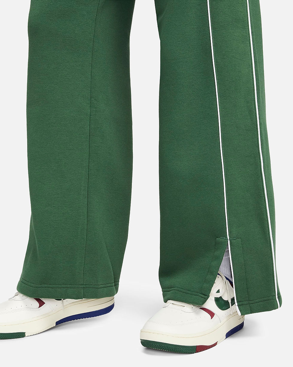 الصورة المصغرة: Nike Sportswear Phoenix Fleece Women's High-Waisted Open-Hem Tracksuit Bottoms