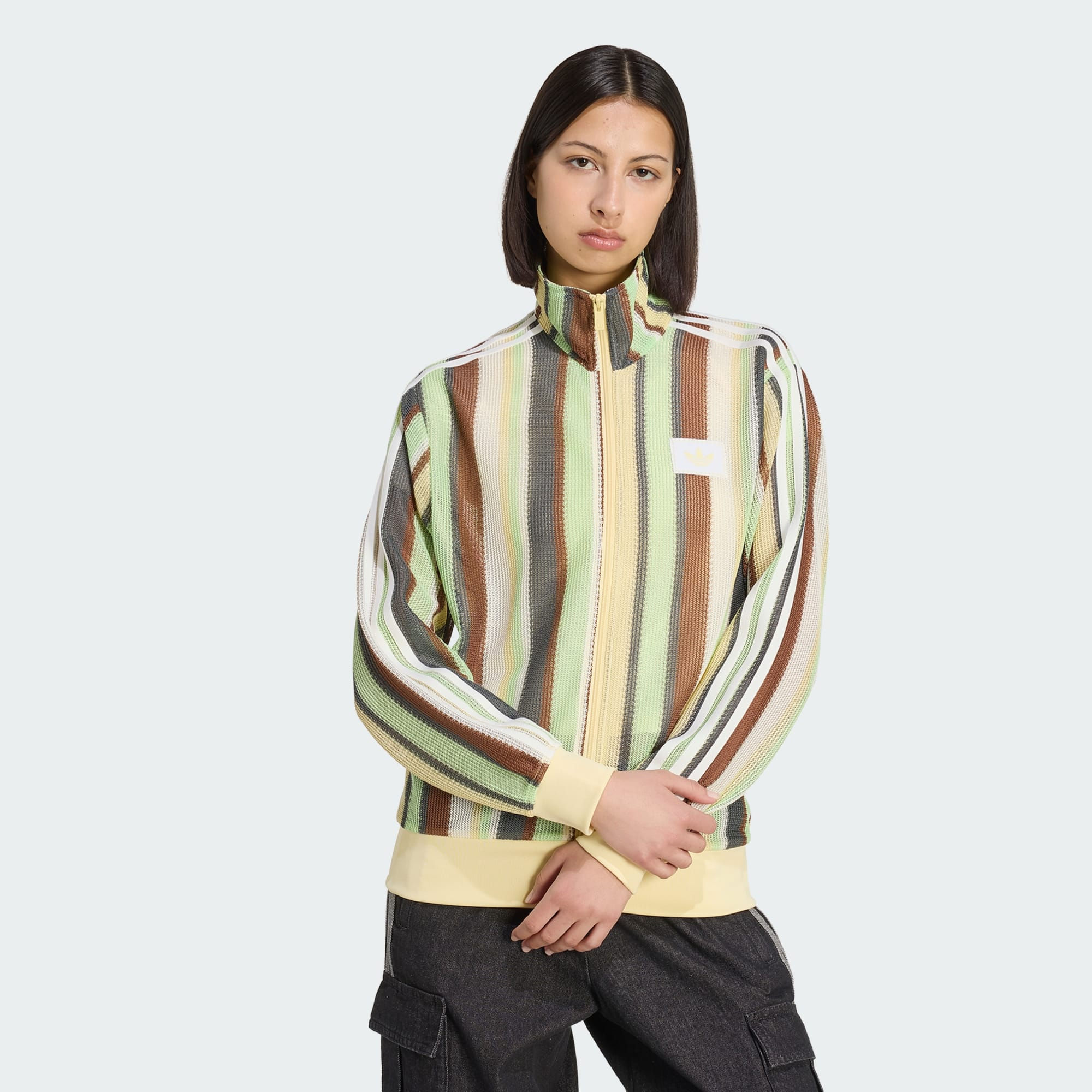 Women • Originals ADIDAS ORIGINALS SUMMER GLOW KNITTED FIREBIRD TRACK TOP
