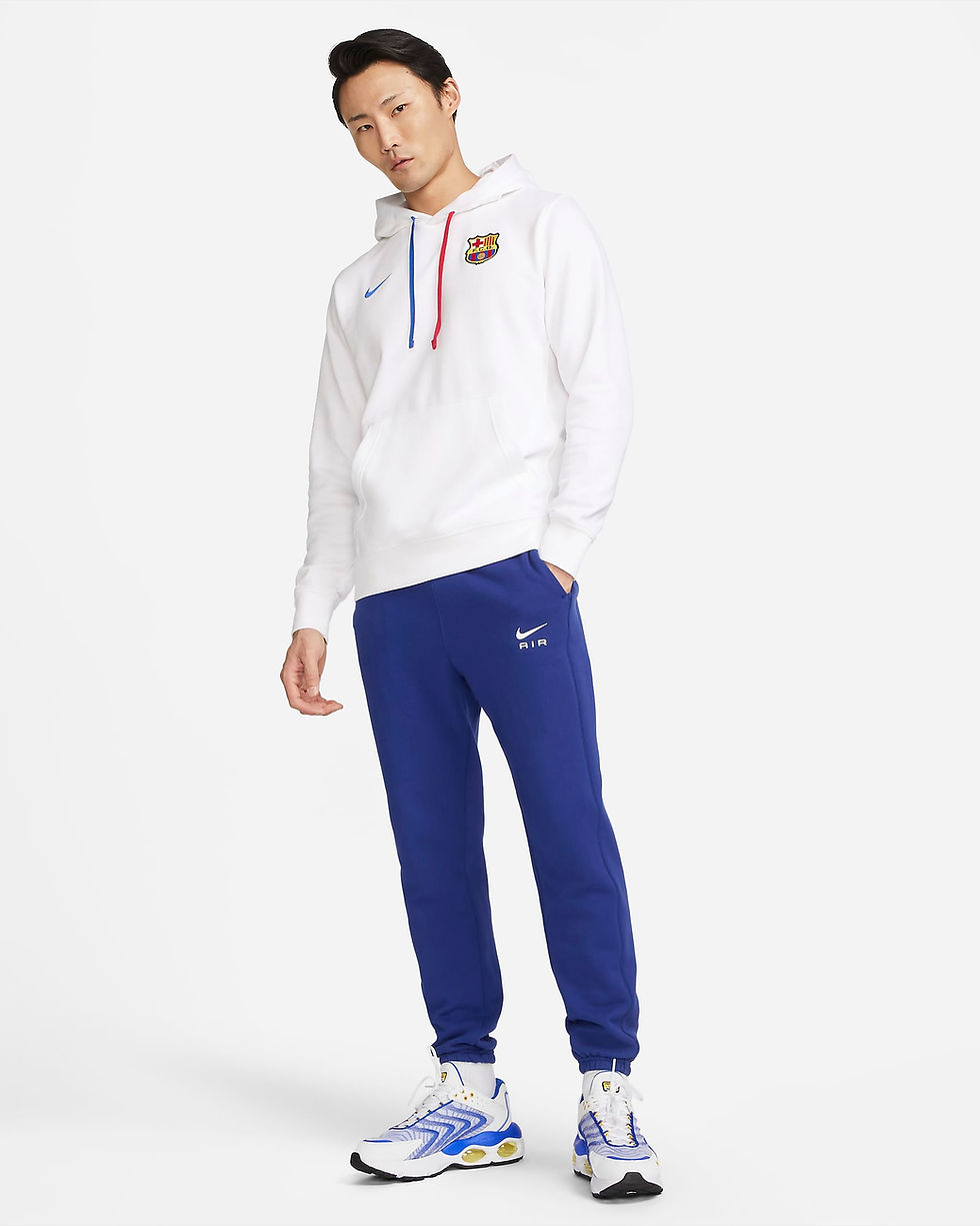 الصورة المصغرة: F.C. Barcelona Club Men's Nike Football French Terry Pullover Hoodie