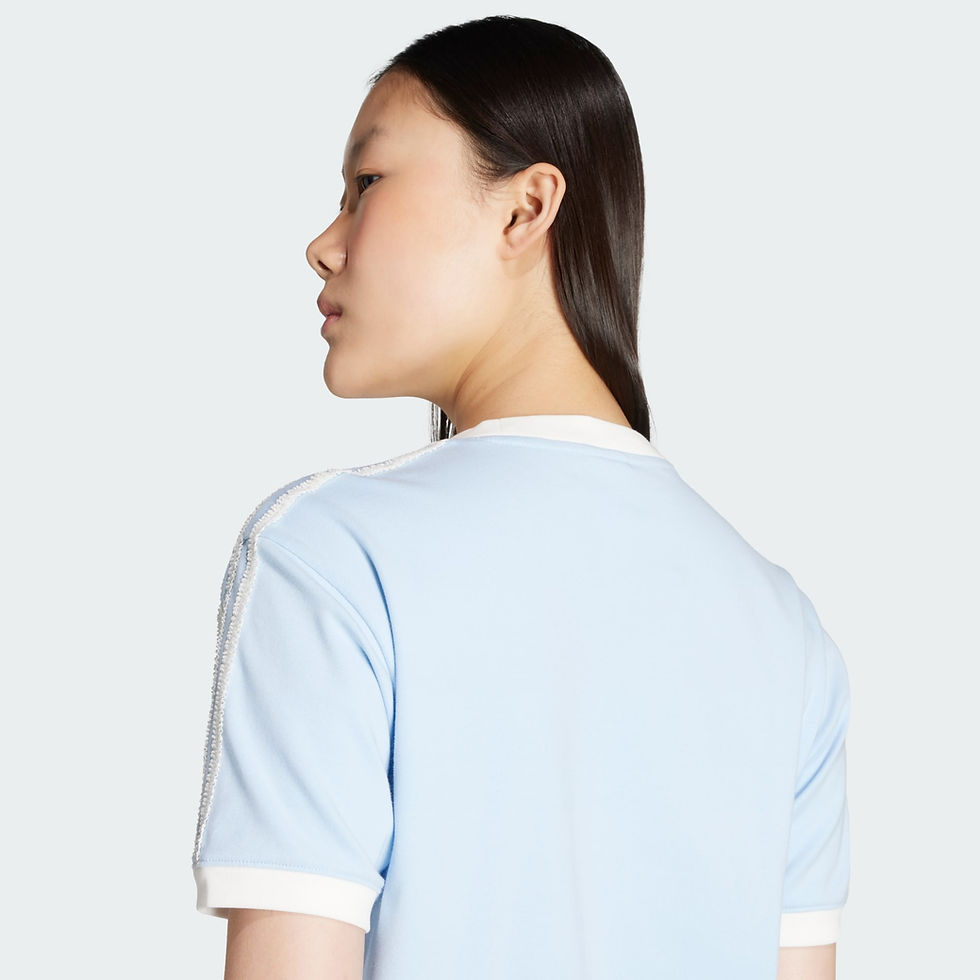 الصورة المصغرة: Women's • Originals adidas Originals Ruffle 3-Stripes Tee