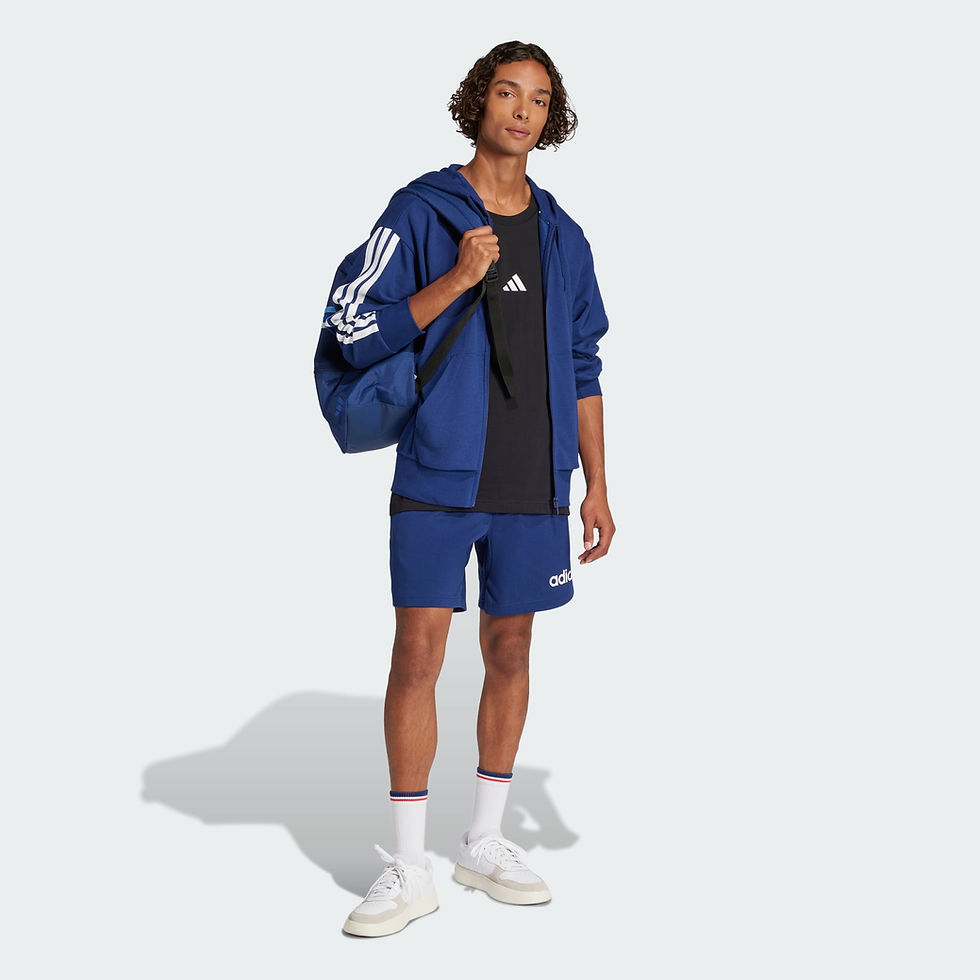 Thumbnail: Men • Sportswear Essentials 3-Stripes French Terry Full-Zip Hoodie