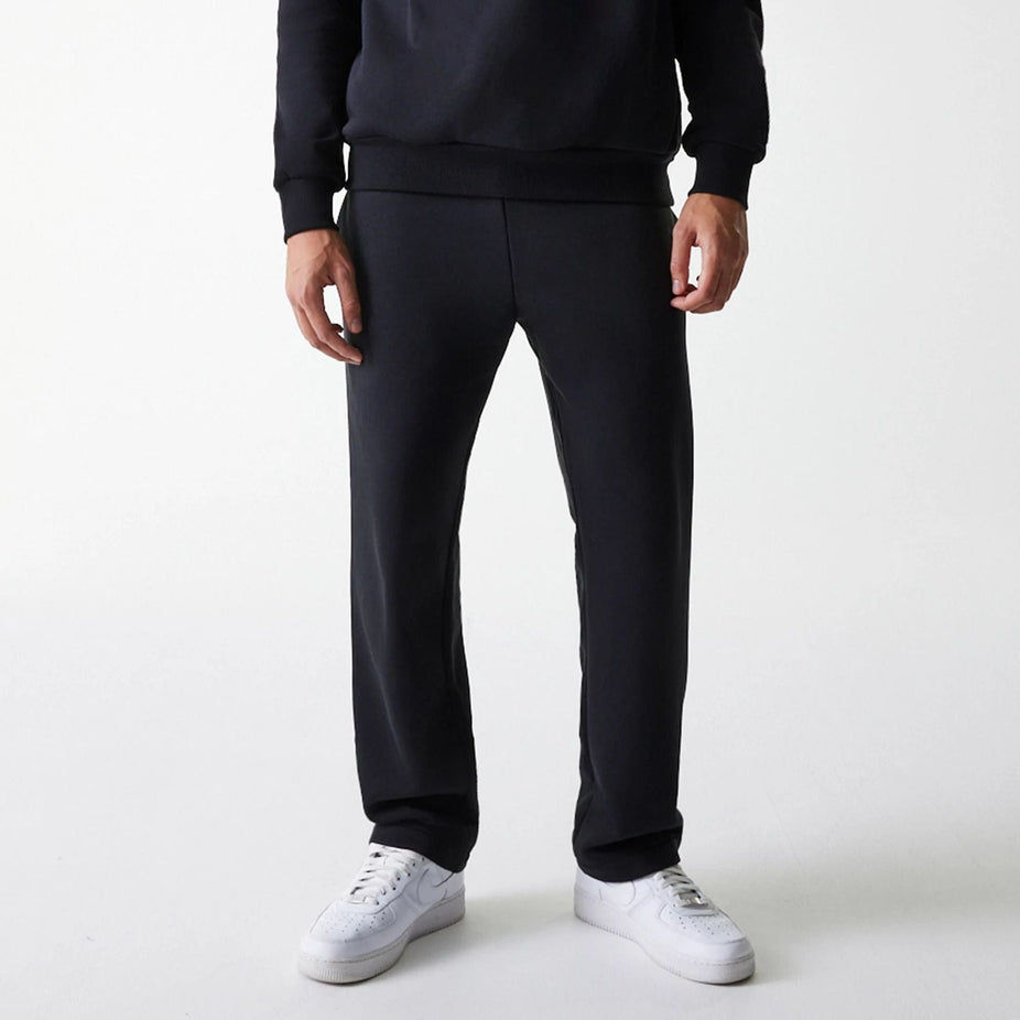 Thumbnail: New Era Black Straight Leg Joggers