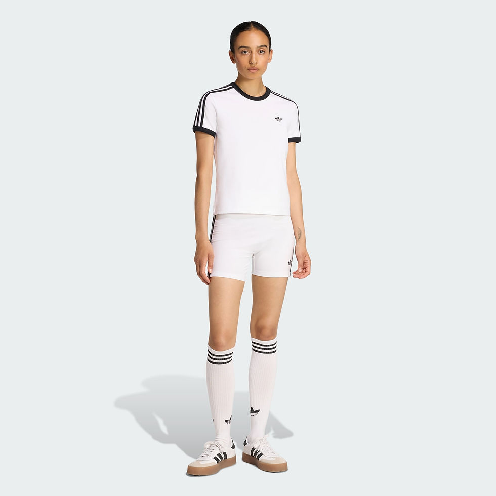 الصورة المصغرة: Woman • Originals 3-STRIP T-SHIRT, SLIM FIT
