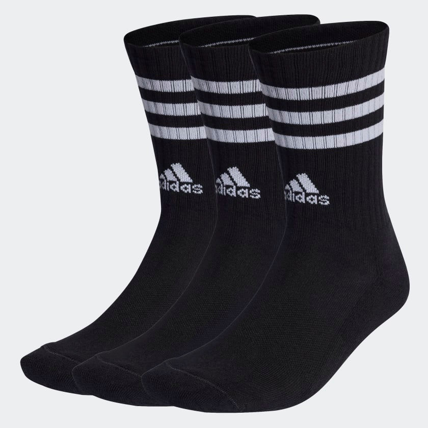 Sportswear 3-STRIPES CUSHIONED CREW SOCKS 3 PAIRS