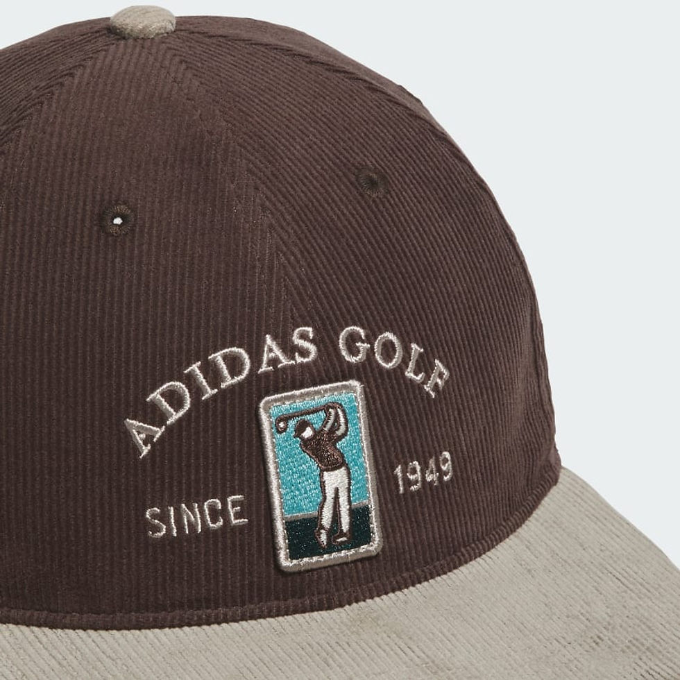 الصورة المصغرة: Men • Golf corduroy hat