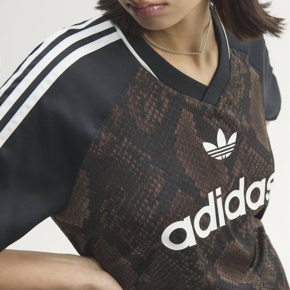 الصورة المصغرة: Women Clothing SNAKE PRINT SATIN JERSEY