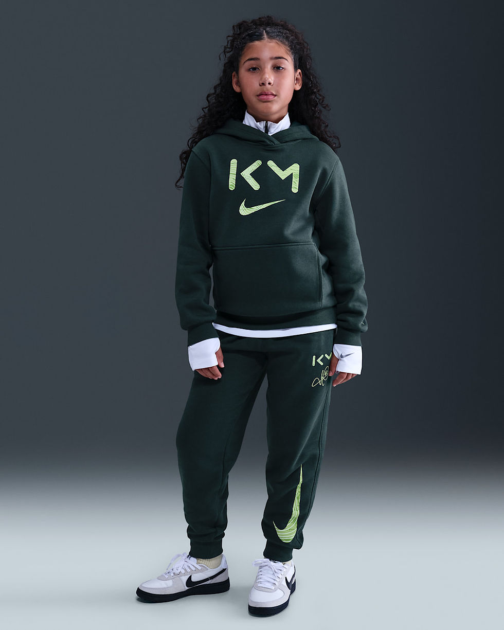 Thumbnail: Kylian Mbappé Club Fleece Older Kids' Nike Dri-FIT Football Hoodie