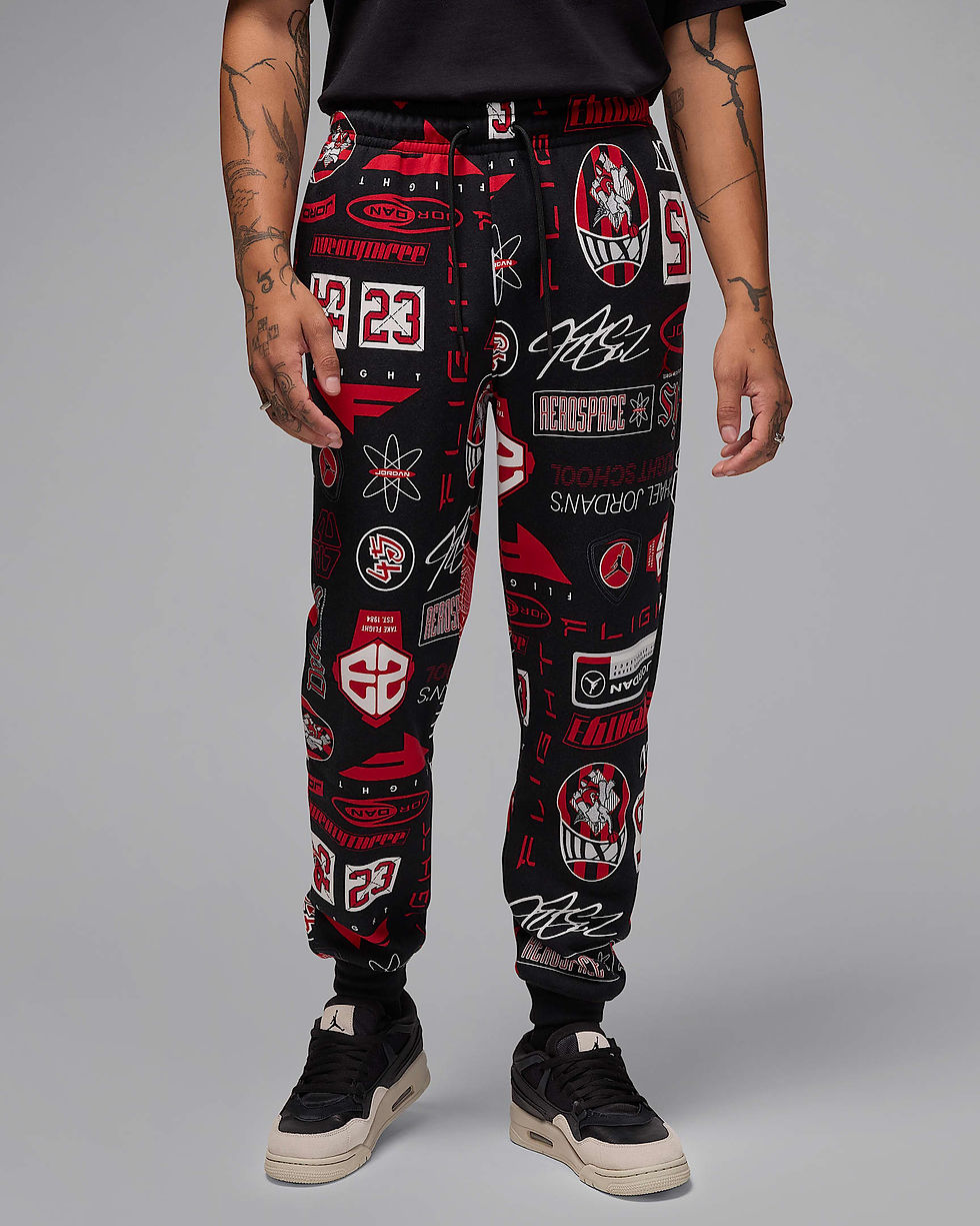 Jordan Essentials Men's Printed Fleece Trousers