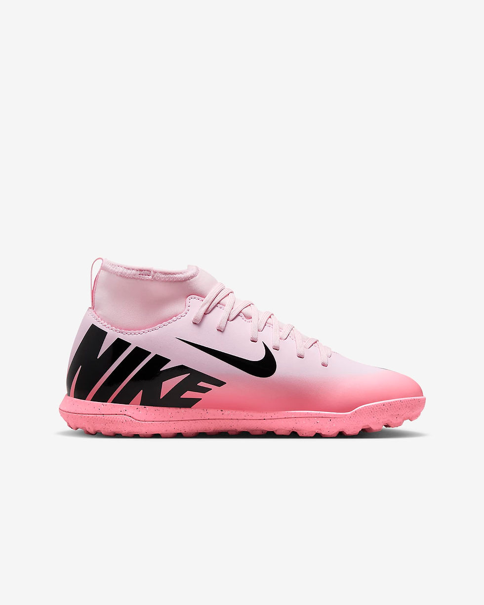 Thumbnail: Nike Jr. Mercurial Superfly 9 Club Little/Big Kids' TF High-Top Soccer Shoes