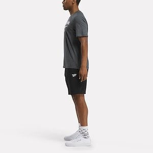 Thumbnail: Reebok Men's T-shirts Identity Big Stacked Logo T-Shirt