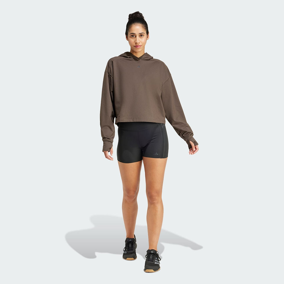 Thumbnail: Women • Gym & Training Power Loose Fit Back-Ventilation Hoodie