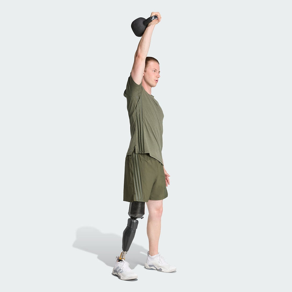Thumbnail: Men's • Workout Designed 4 Training 3-Stripes Tee