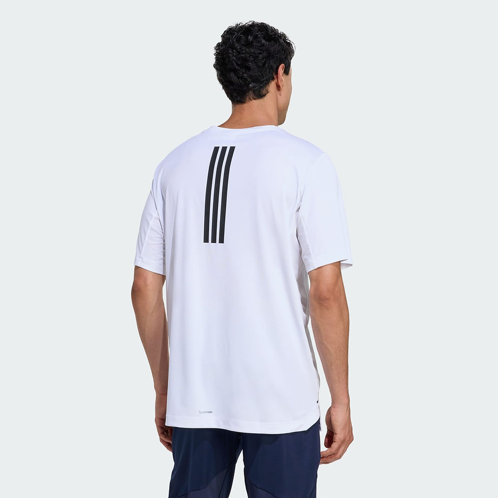 Thumbnail: Men's • Workout D4T POWER 3 STRIPES T-SHIRT