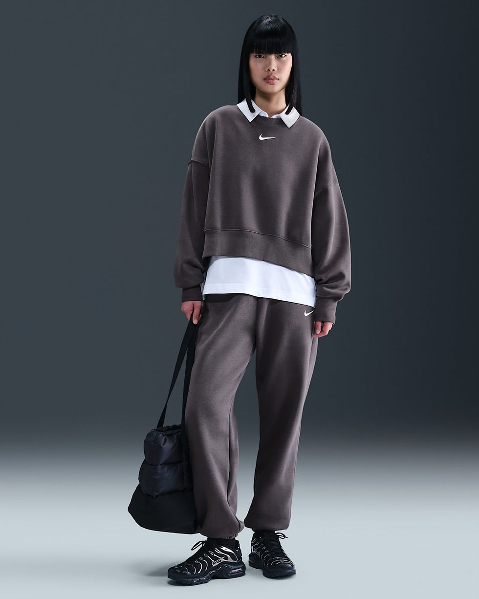 الصورة المصغرة: Nike Sportswear Phoenix Fleece Women's Over-Oversized Crew-Neck Sweatshirt