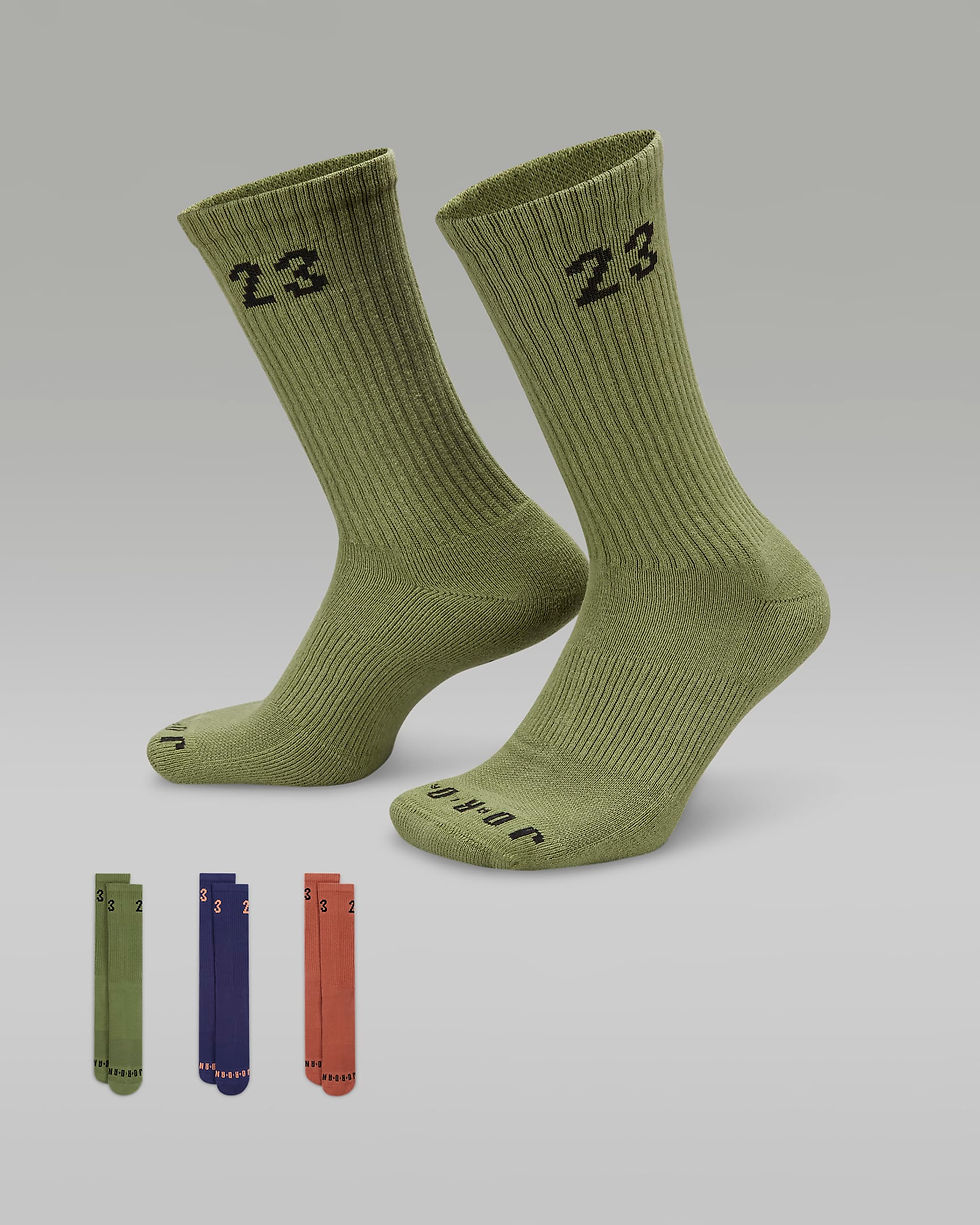 Jordan Essentials Crew Socks (3 Pairs)