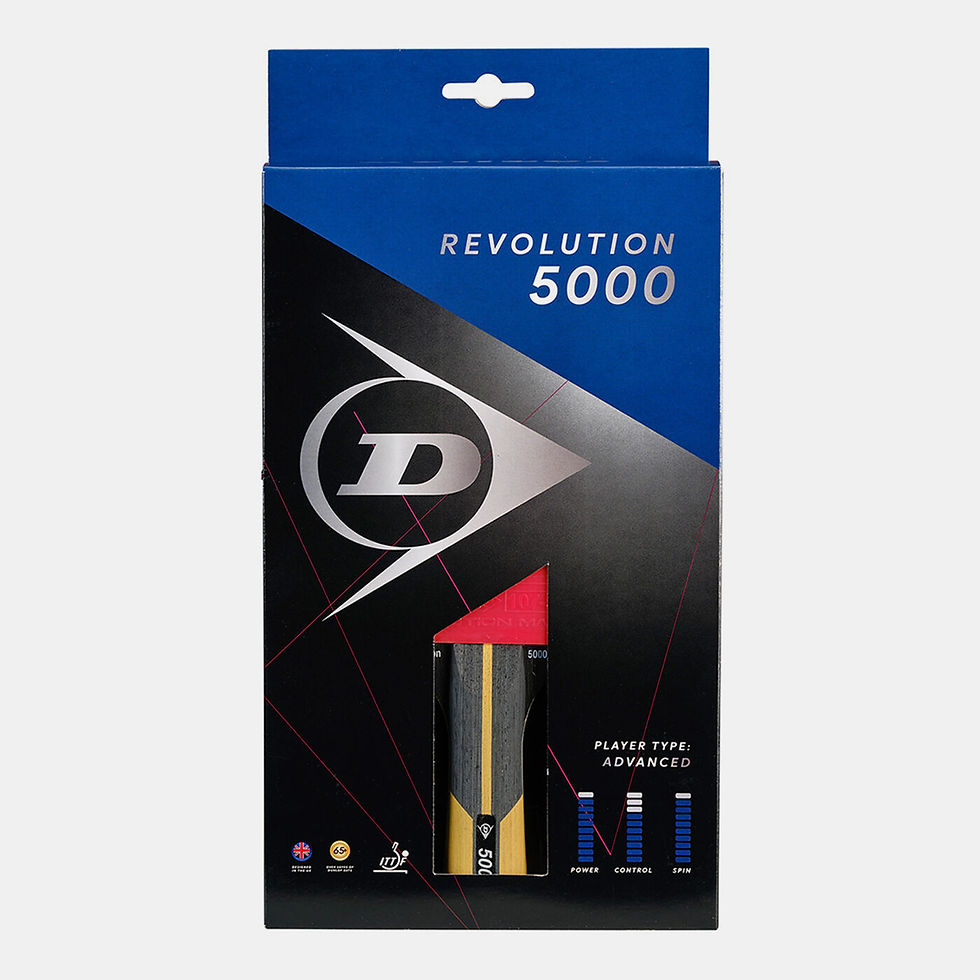 Dunlop Revolution 5000 Table Tennis Bat