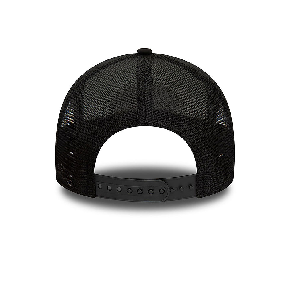 Thumbnail: New Era Oval Black Trucker Cap