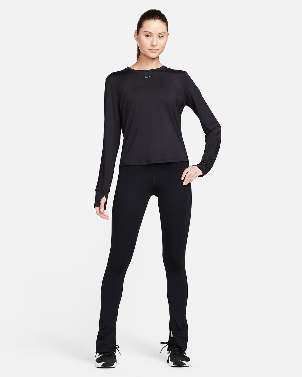 Thumbnail: Nike One Classic Women's Dri-FIT Long-Sleeve Top