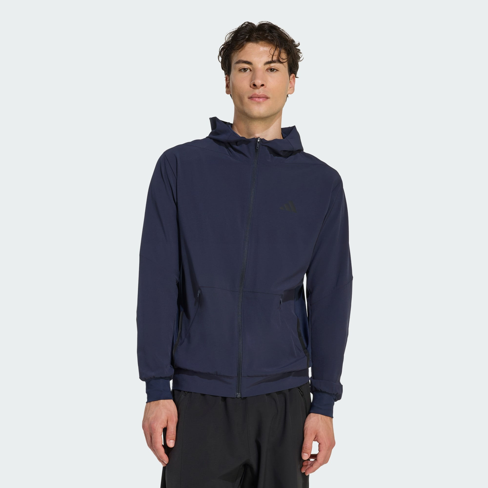 Men • Training D4T WORKOUT FULL-ZIP HOODIE