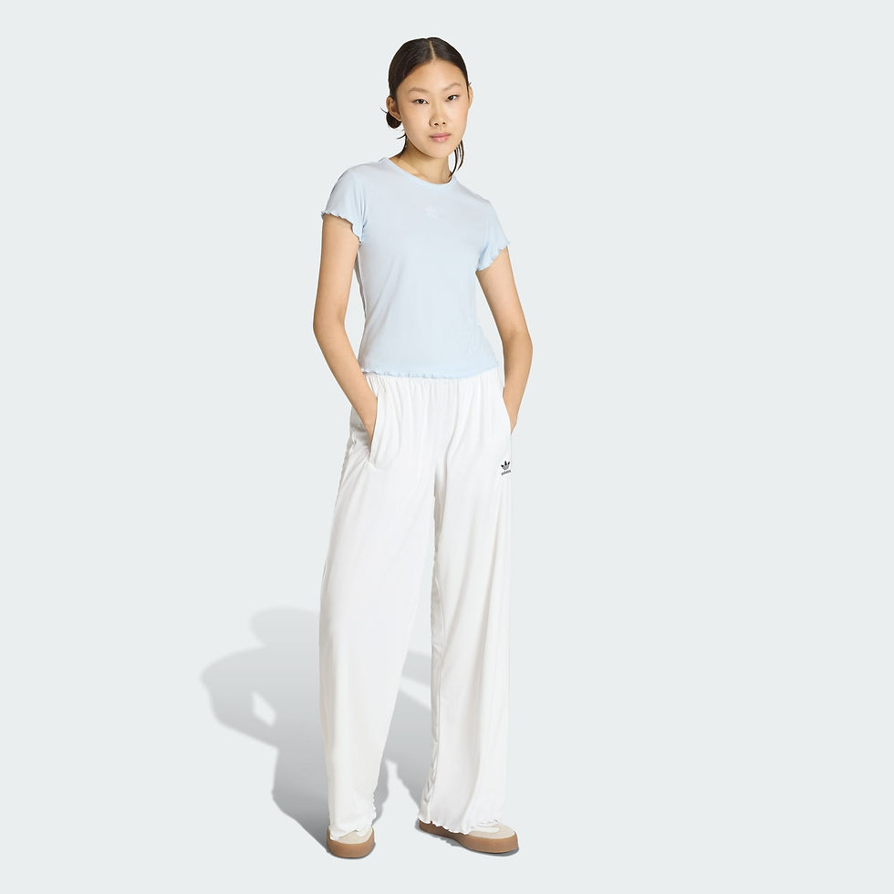 الصورة المصغرة: Women's • Originals ESSENTIALS SCALLOPED EDGE TROUSERS