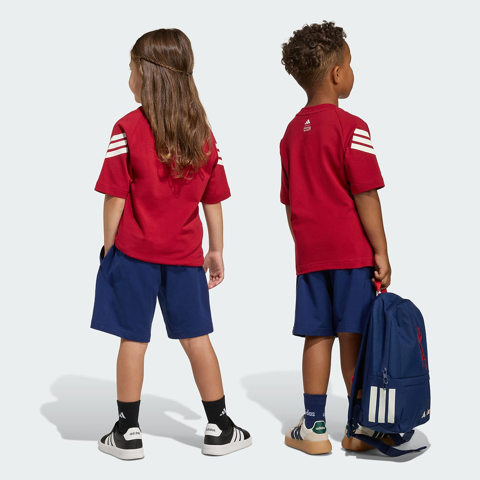 Thumbnail: Kids Unisex • Sportswear ADIDAS MARVEL SPIDER-MAN T-SHIRT SET