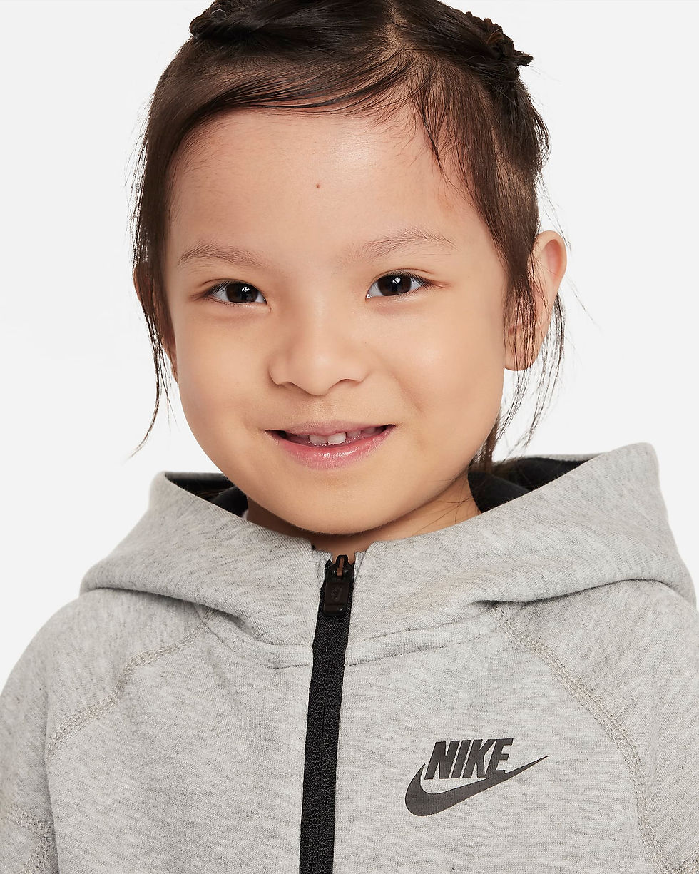 Thumbnail: Nike Sportswear Tech Fleece Full-Zip Set Toddler 2-Piece Hoodie Set