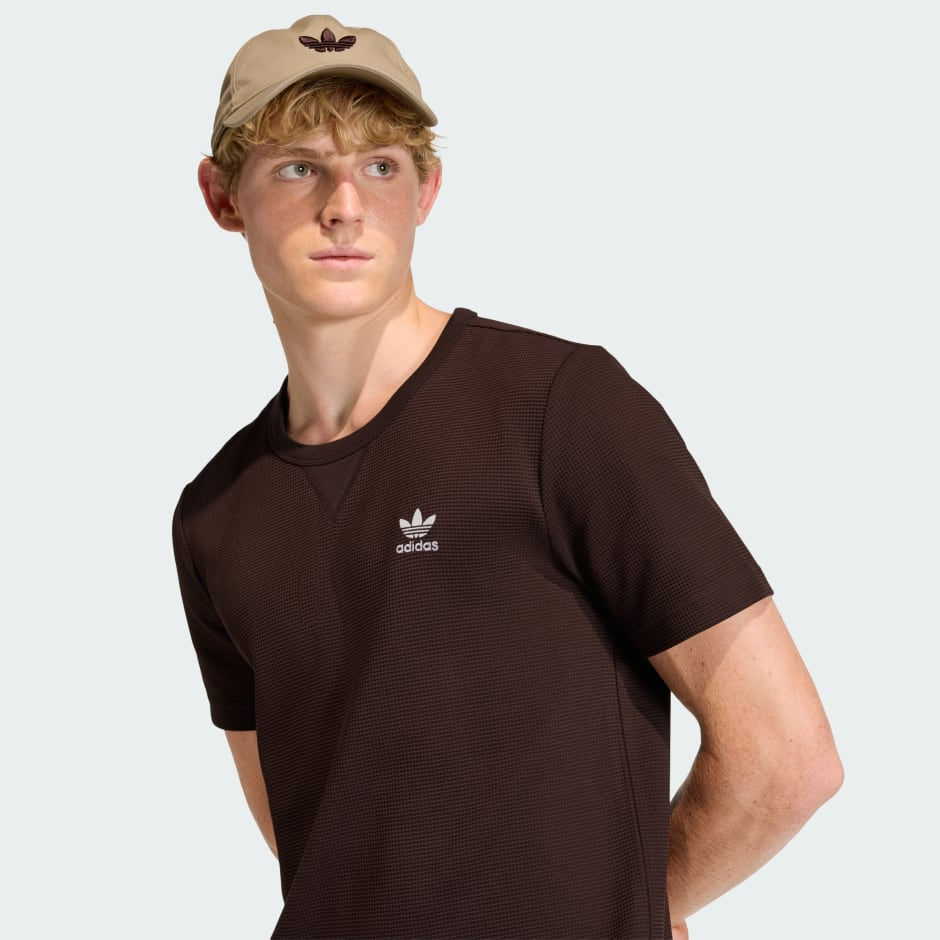 الصورة المصغرة: Men's Clothing Trefoil Essentials Waffle Tee