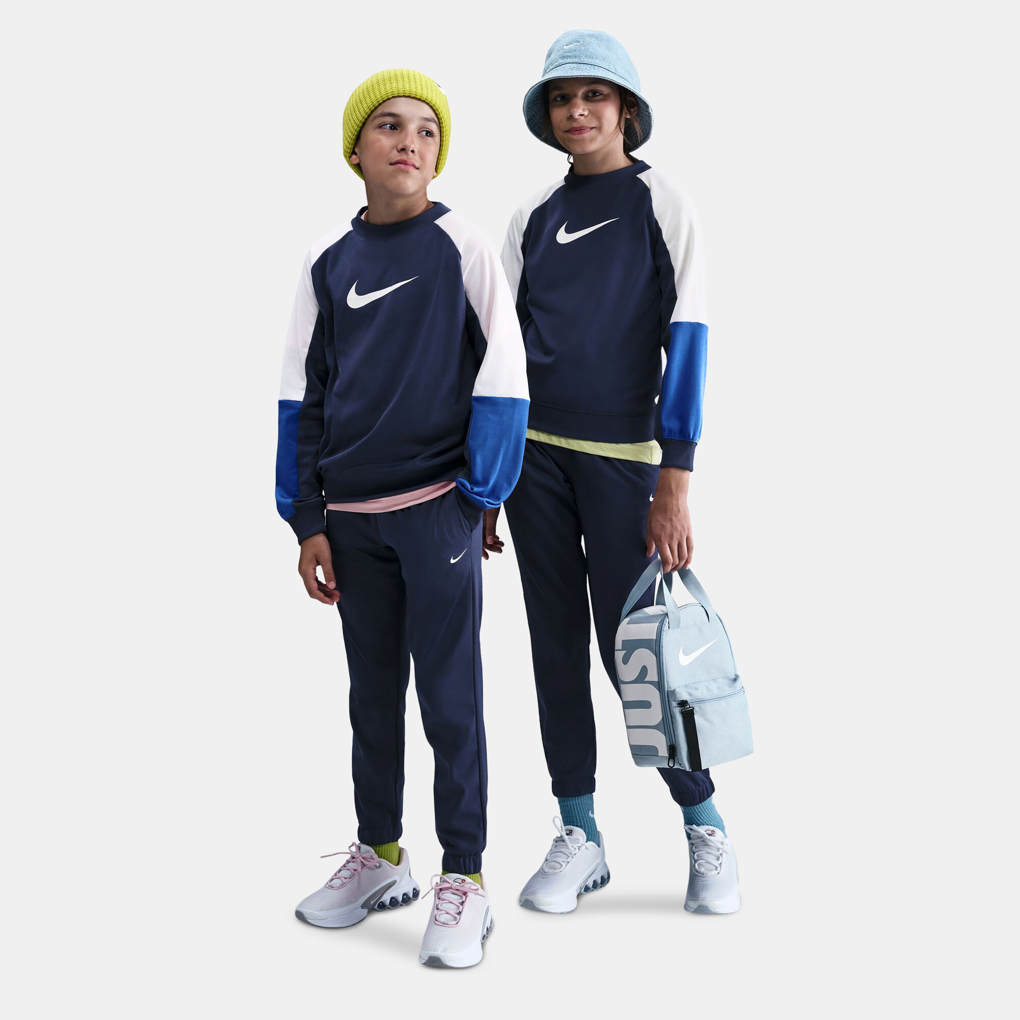 Kids' Sportswear Sweatshirt And Sweatpants Set