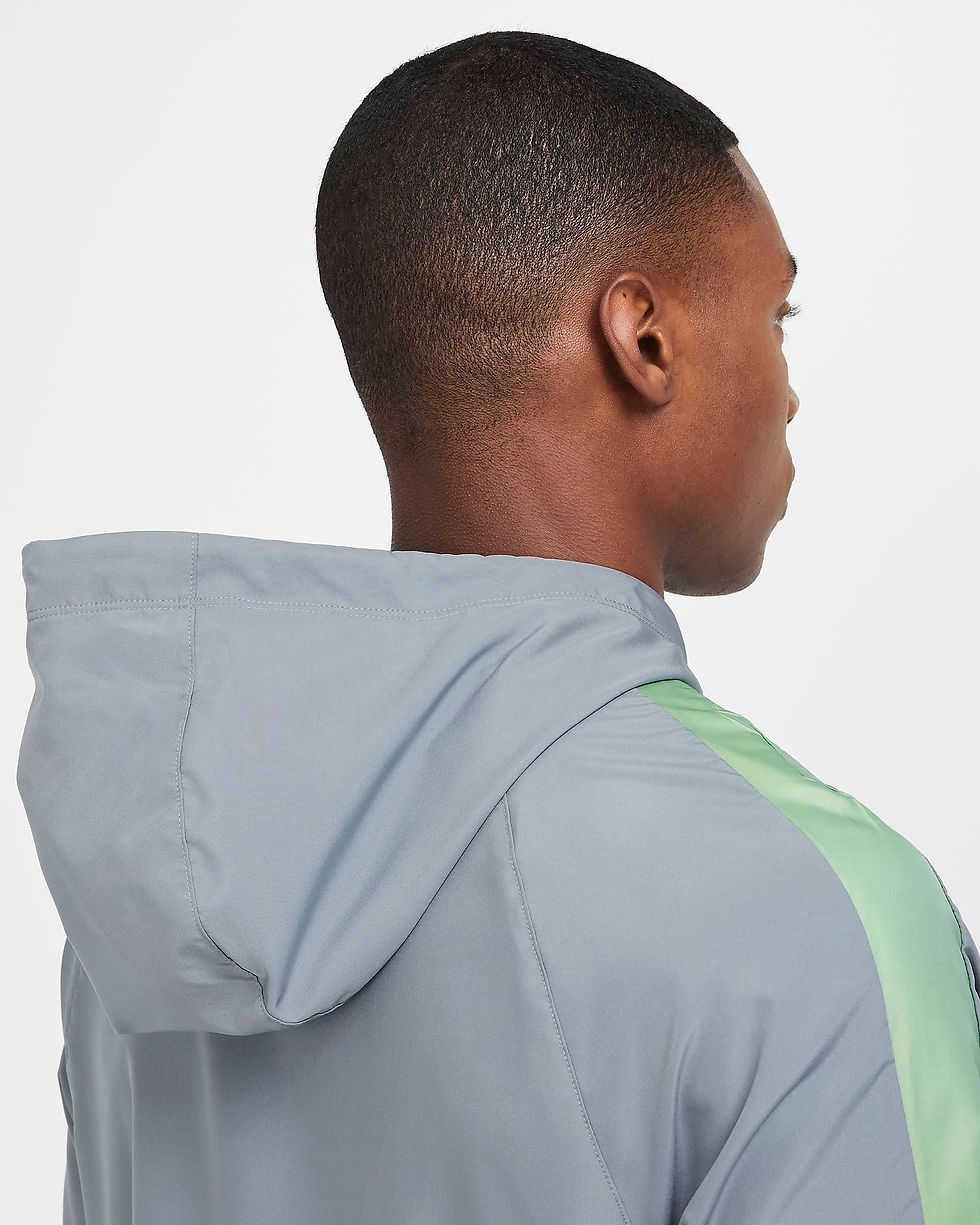 Thumbnail: Nike Academy Men's Water-Repellent Hooded Soccer Jacket